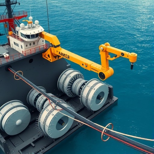 船用电缆装备引领行业新标杆｜国内首艘5000吨海底电缆施工船