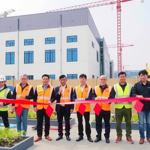 总投资1.5亿元 涛晨电子科技有限公司奠基(图1)