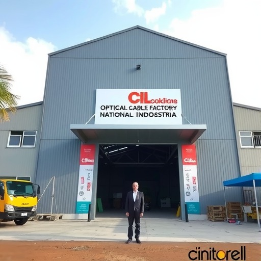 中天科技印尼光缆厂竣工，印尼国家工业部部长艾尔朗卡出席(图1)