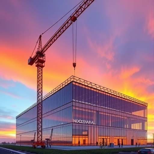 歌尔科技产业项目一期顺利封顶，打造全球研发中心