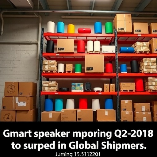 2018年Q2全球智能音箱出货量达到1170万台(图1)