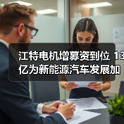 江特电机增募资到位 13亿为新能源汽车发展加速（图4）