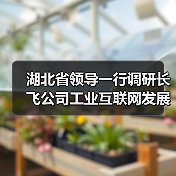 湖北省领导一行调研长飞公司工业互联网发展推进现状（图1）
