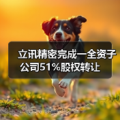 立讯精密完成一全资子公司51%股权转让（图1）