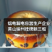 铝电解电容器生产企业黄山振州挂牌新三板（图2）