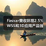 Finisar营收环增2.5% WSS和3D应用产品强劲(图1) Finisar营收环增2.5% WSS和3D应用产品强劲(图1)
