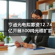 亨通光电拟募资12.74亿开展800吨光棒扩能改造（图2）