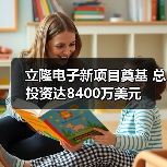 立隆电子新项目奠基 总投资达8400万美元(图3) 立隆电子新项目奠基 总投资达8400万美元(图3)