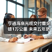 亨通海底光缆交付量突破1万公里 未来五年跻身全球前三(图1) 亨通海底光缆交付量突破1万公里 未来五年跻身全球前三(图1)