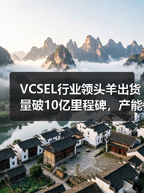 VCSEL行业领头羊出货量破10亿里程碑，产能还将进一步扩大（图2）