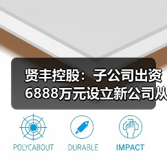 贤丰控股：子公司出资6888万元设立新公司从事漆包线生产（图4）