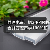 共达电声:拟34亿吸收合并万魔声学100%股权(图3) 共达电声:拟34亿吸收合并万魔声学100%股权(图3)