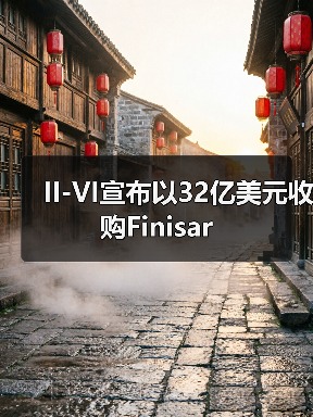 II-VI宣布以32亿美元收购Finisar(图2) II-VI宣布以32亿美元收购Finisar(图2)