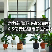 奇力新旗下飞磁公司拟6.5亿元投资电子磁性材料建设项目(图1) 奇力新旗下飞磁公司拟6.5亿元投资电子磁性材料建设项目(图1)