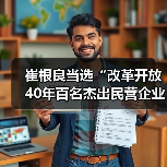 崔根良当选“改革开放40年百名杰出民营企业家”(图1) 崔根良当选“改革开放40年百名杰出民营企业家”(图1)