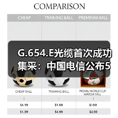 G.654.E光缆首次成功集采:中国电信公布5家候选厂商(图1) G.654.E光缆首次成功集采:中国电信公布5家候选厂商(图1)