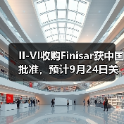 II-VI收购Finisar获中国批准,预计9月24日关闭交易(图1) II-VI收购Finisar获中国批准,预计9月24日关闭交易(图1)