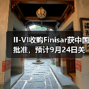 II-VI收购Finisar获中国批准,预计9月24日关闭交易(图2) II-VI收购Finisar获中国批准,预计9月24日关闭交易(图2)