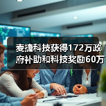 麦捷科技获得172万政府补助和科技奖励60万（图3）