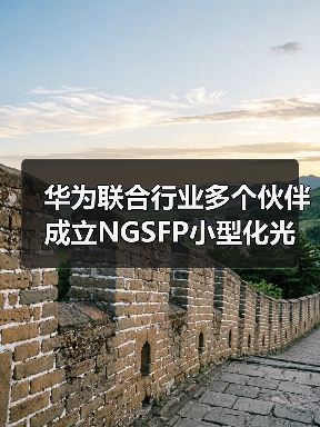 华为联合行业多个伙伴成立NGSFP小型化光模块MSA工作组(图4) 华为联合行业多个伙伴成立NGSFP小型化光模块MSA工作组(图4)