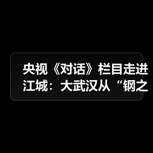 央视《对话》栏目走进江城:大武汉从“钢之城”向“芯之城”蝶变(图3) 央视《对话》栏目走进江城:大武汉从“钢之城”向“芯之城”蝶变(图3)