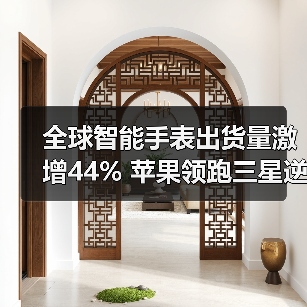 全球智能手表出货量激增44% 苹果领跑三星逆袭(图1) 全球智能手表出货量激增44% 苹果领跑三星逆袭(图1)