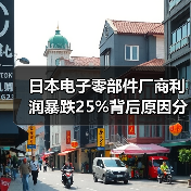 日本电子零部件厂商利润暴跌25%背后原因分析(图4) 日本电子零部件厂商利润暴跌25%背后原因分析(图4)