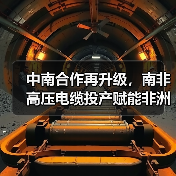 中南合作再升级,南非高压电缆投产赋能非洲工业(图3) 中南合作再升级,南非高压电缆投产赋能非洲工业(图3)