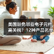 美国豁免哪些电子元件高关税?12种产品名单曝光(图1) 美国豁免哪些电子元件高关税?12种产品名单曝光(图1)