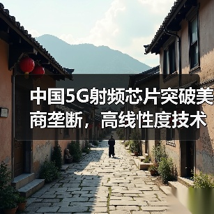 中国5G射频芯片突破美商垄断,高线性度技术引领革新(图3) 中国5G射频芯片突破美商垄断,高线性度技术引领革新(图3)