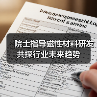 院士指导磁性材料研发 共探行业未来趋势（图1）