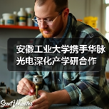 安徽工业大学携手华脉光电深化产学研合作（图1）