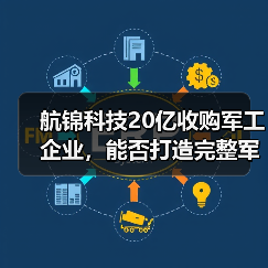 航锦科技20亿收购军工企业，能否打造完整军工电子生态链？（图1）