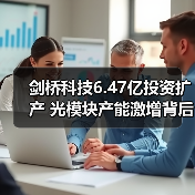 剑桥科技6.47亿投资扩产 光模块产能激增背后机遇几何（图1）
