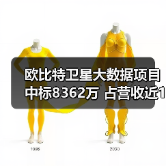 欧比特卫星大数据项目中标8362万 占营收近10%(图3) 欧比特卫星大数据项目中标8362万 占营收近10%(图3)
