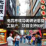 南昌市领导调研诺思复工复产,项目支持如何落地?(图3) 南昌市领导调研诺思复工复产,项目支持如何落地?(图3)