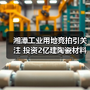 湘潭工业用地竞拍引关注 投资2亿建陶瓷材料项目(图4) 湘潭工业用地竞拍引关注 投资2亿建陶瓷材料项目(图4)