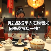 党员退役军人志愿者如何奋战抗疫一线?(图4) 党员退役军人志愿者如何奋战抗疫一线?(图4)