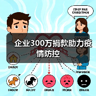 企业300万捐款助力疫情防控（图4）