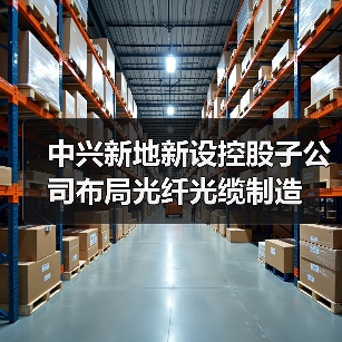 中兴新地新设控股子公司布局光纤光缆制造（图4）