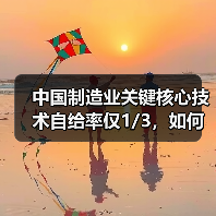 中国制造业关键核心技术自给率仅1/3，如何突破
