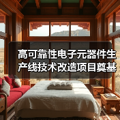 高可靠性电子元器件生产线技术改造项目奠基 四川智能制造升级迈入新阶段（图1）