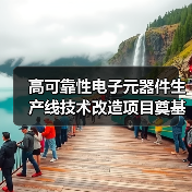 高可靠性电子元器件生产线技术改造项目奠基 四川智能制造升级迈入新阶段（图2）
