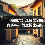 非接触光纤连接器到底有多牛?简斌博士揭秘技术原理与市场前景(图2) 非接触光纤连接器到底有多牛?简斌博士揭秘技术原理与市场前景(图2)