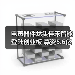 电声器件龙头佳禾智能登陆创业板 募资5.6亿引爆行业关注（图3）