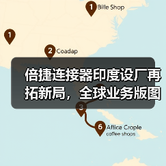 倍捷连接器印度设厂再拓新局，全球业务版图再升级（图4）