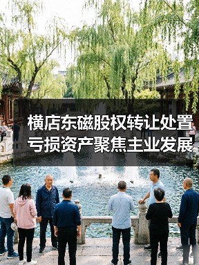 横店东磁股权转让处置亏损资产聚焦主业发展(图3) 横店东磁股权转让处置亏损资产聚焦主业发展(图3)