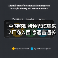 中国移动特种光缆集采7厂商入围 亨通富通长飞中标份额曝光(图1) 中国移动特种光缆集采7厂商入围 亨通富通长飞中标份额曝光(图1)