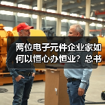 两位电子元件企业家如何以恒心办恒业?总书记谈创新驱动发展(图1) 两位电子元件企业家如何以恒心办恒业?总书记谈创新驱动发展(图1)
