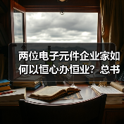 两位电子元件企业家如何以恒心办恒业?总书记谈创新驱动发展(图3) 两位电子元件企业家如何以恒心办恒业?总书记谈创新驱动发展(图3)
